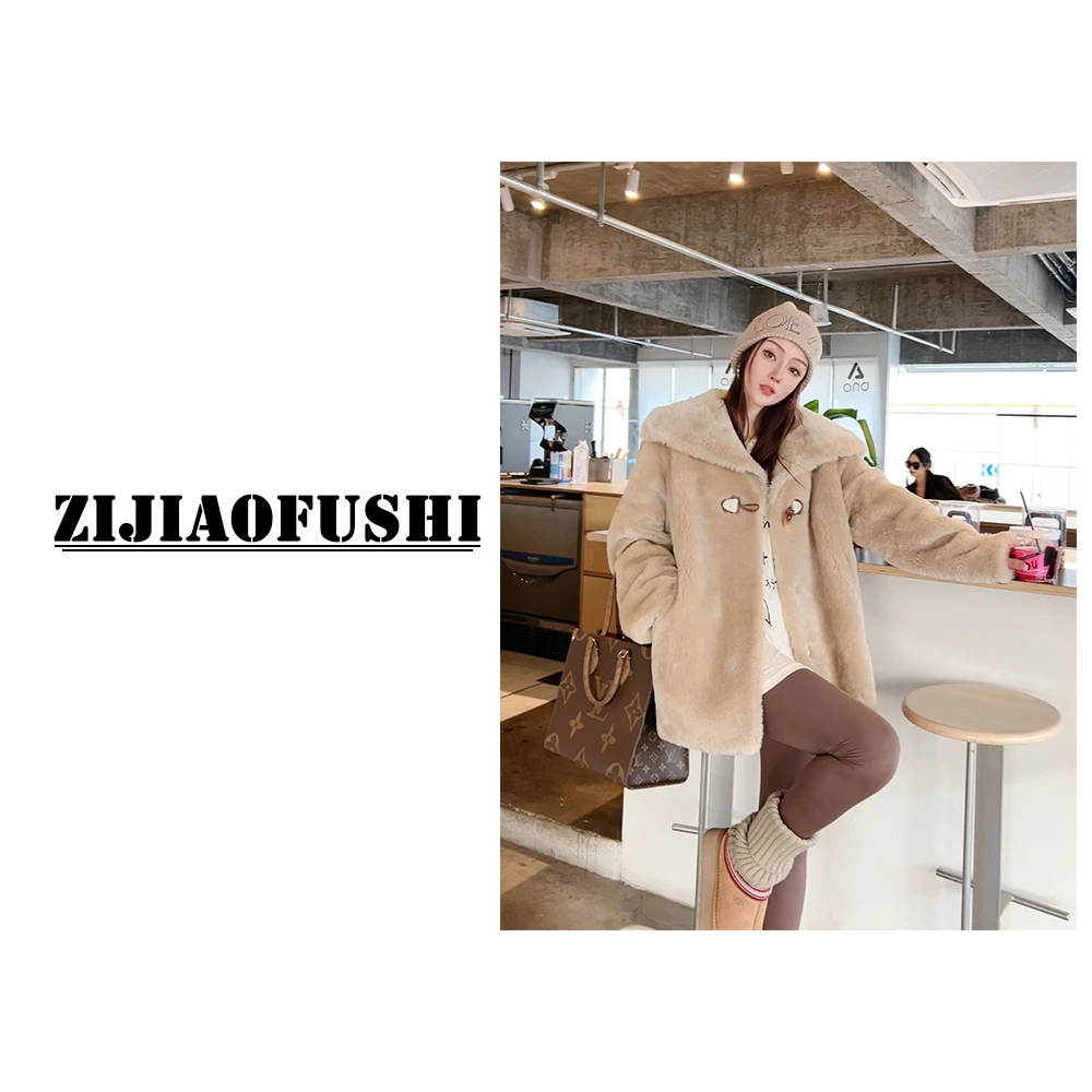 真皮原生态皮毛一体外套 ZJPZ-6668    3