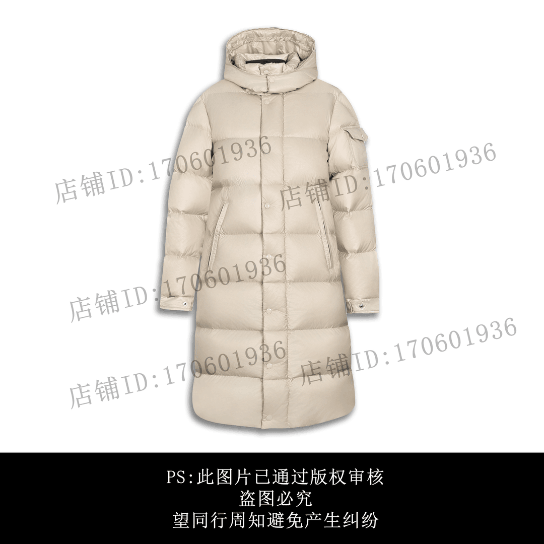 经典情侣款羽绒服长款时尚休闲可拆卸帽五防羽绒服WQJ