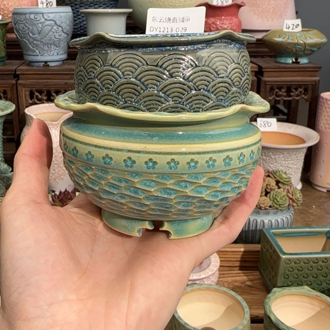 【闪购商品】陶瓷1213-金***花29两只