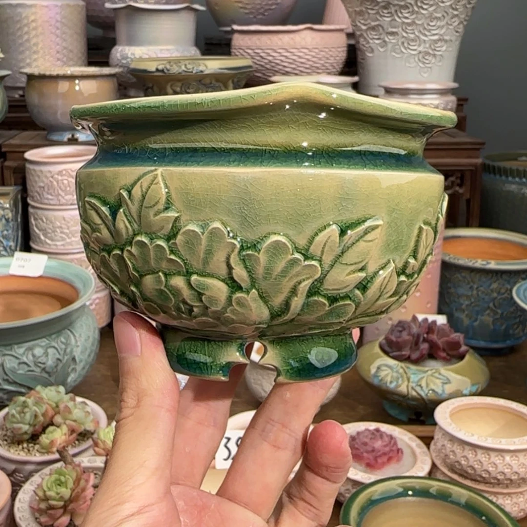 【闪购商品】陶瓷1212-金***花166m