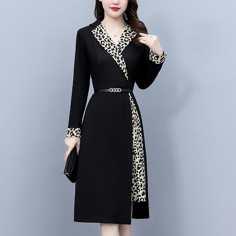 NN6510连衣裙女春秋2024新款时尚中长女人味减龄显瘦洋气裙子