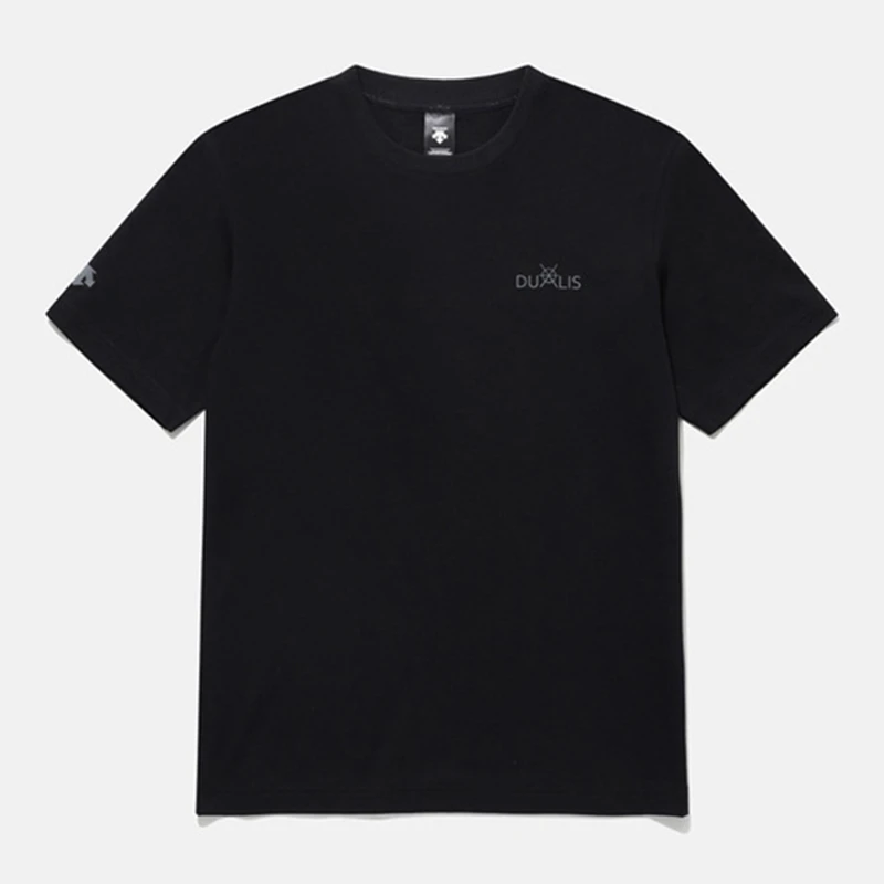 DESCENTE/迪桑特圆领短袖T恤男女夏季简约休闲透气百搭SO221DTS41