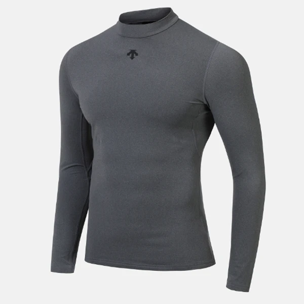 DESCENTE/迪桑特运动健身长袖T恤简约透气速干舒适男款SO321TCO91