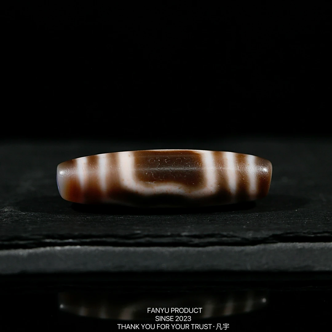 凡宇出品·小卢台珠卢有德满砂地门三眼玛瑙锁骨链时尚百搭男女款