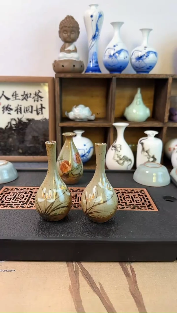 【闪购商品】陶瓷摆件瓷摆件2个