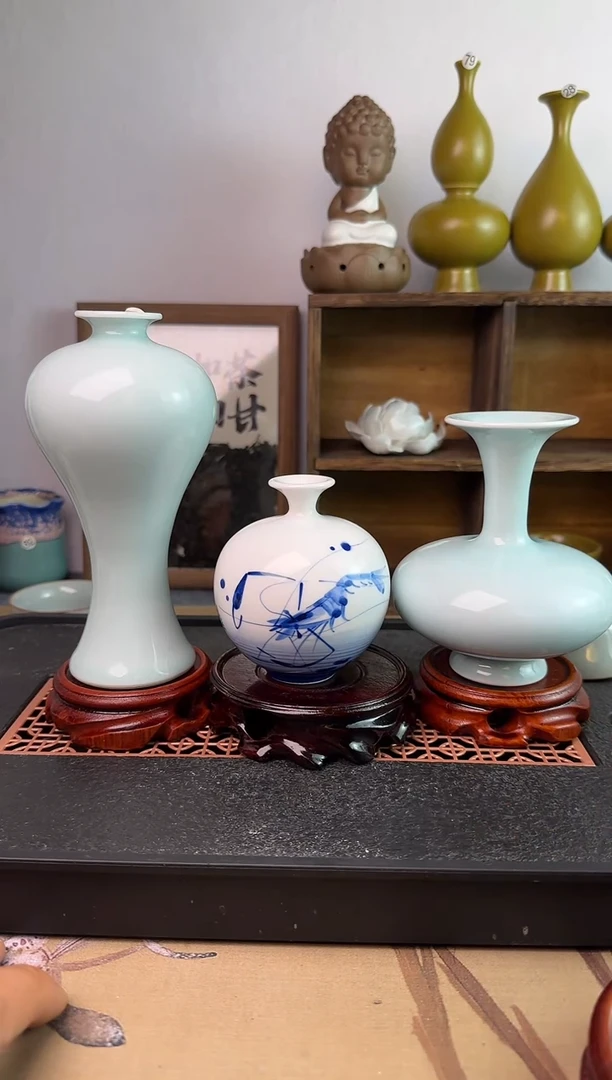 【闪购商品】陶瓷摆件瓷摆件3个