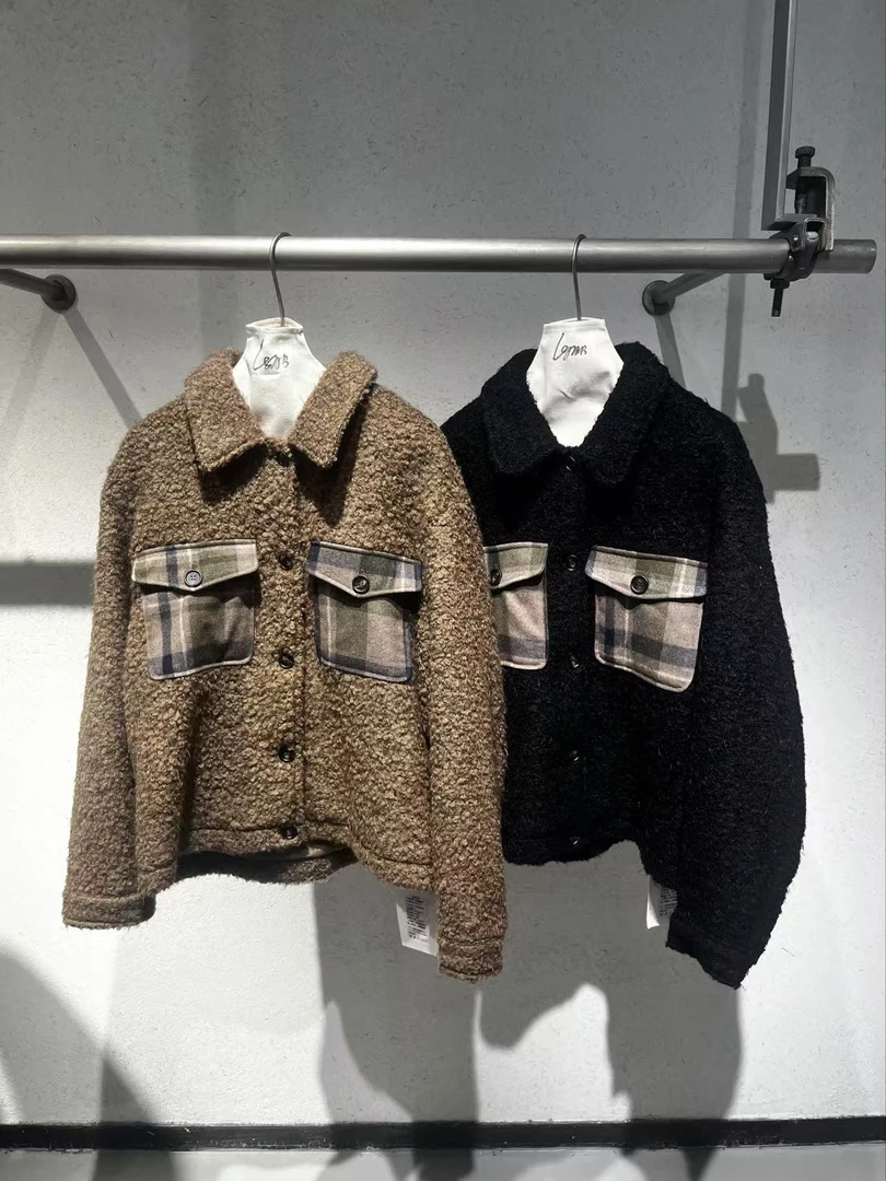 刘姐推荐品质羊羔毛外套67002