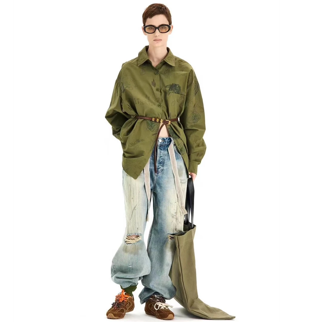 刘姐推荐图案衬衣 17156