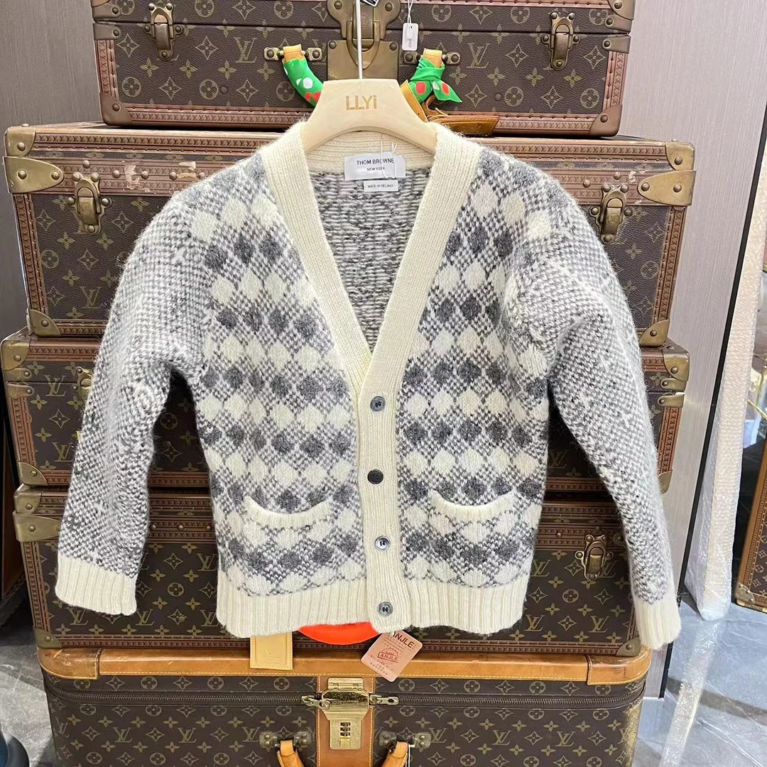 95新 THOMBROWNE 安洁利严选毛衣/YK0104408