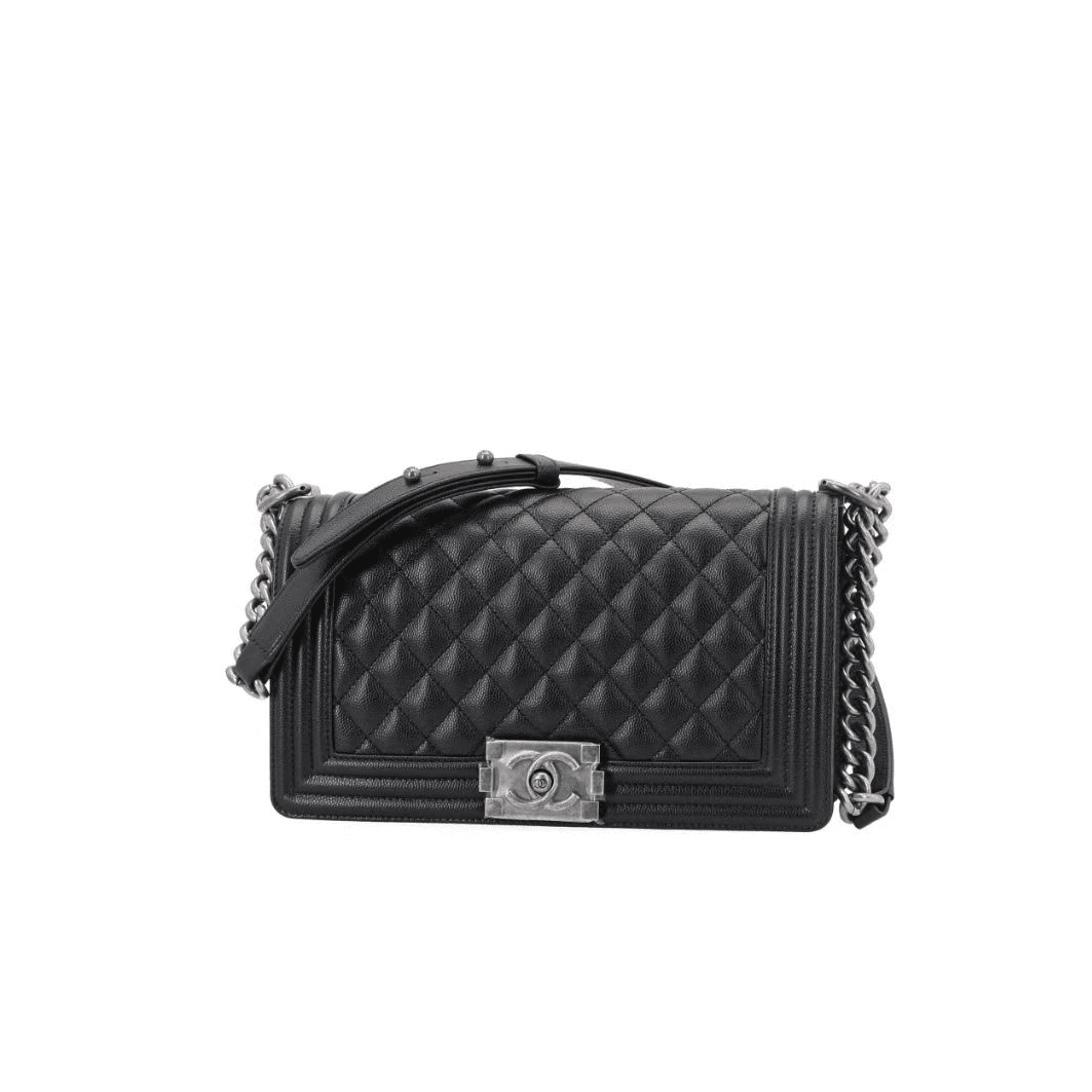 99新 Chanel/香奈儿 安洁利田哥leboy链条包/BK0141607