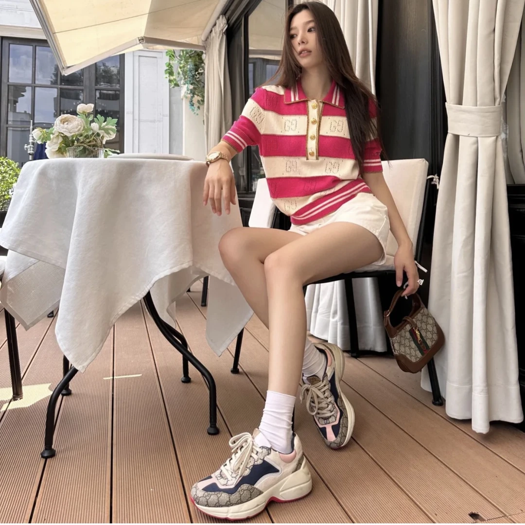 95新 GUCCI/古驰 安洁利严选老爹鞋/XK0103779