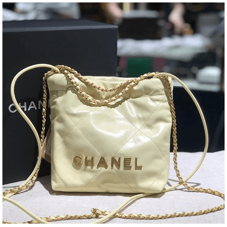 95新 Chanel/香奈儿 安洁利田哥垃圾袋包/BK0074373