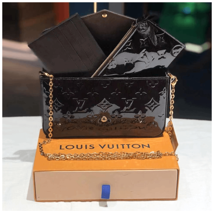 95新 LouisVuitton/路易威登 安洁利田哥链条包/BK0049733