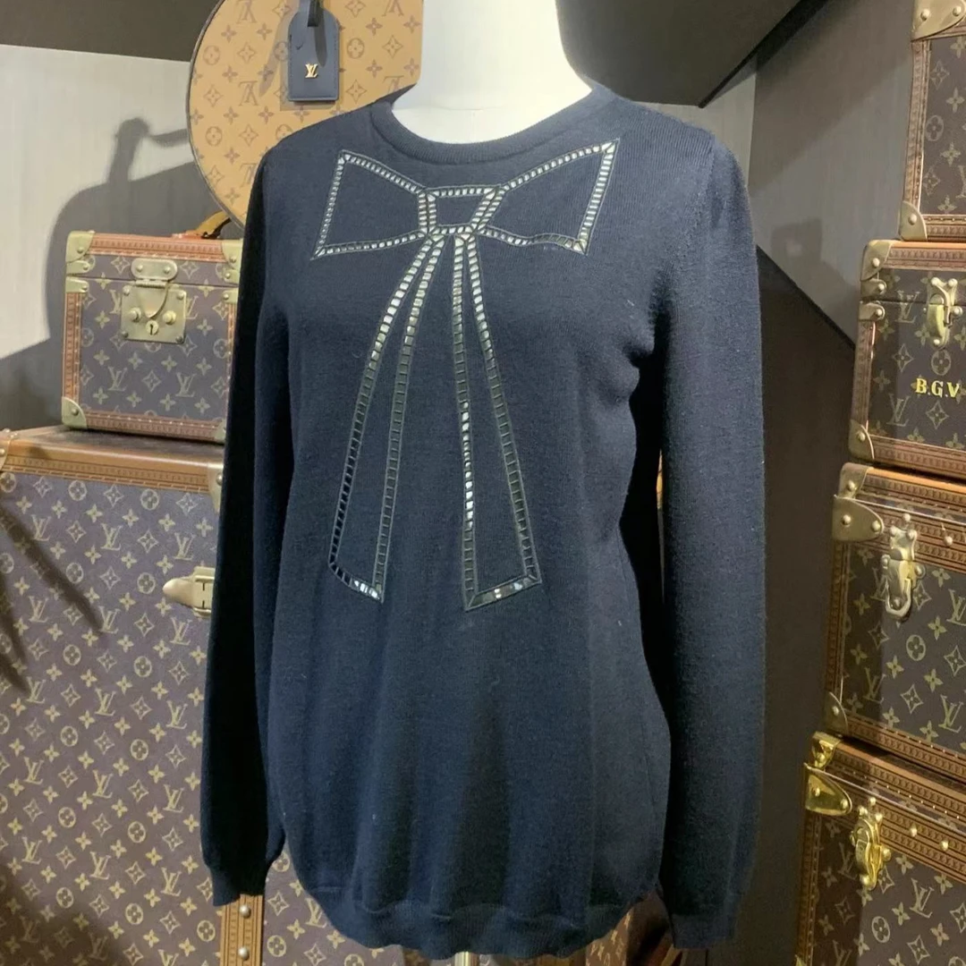 95新 MOSCHINO  安洁利严选针织衫/YK0103596
