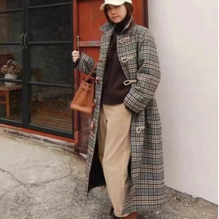 编号「40-59#」韩小姐严选休闲款呢子大衣反季清仓 直播间下单