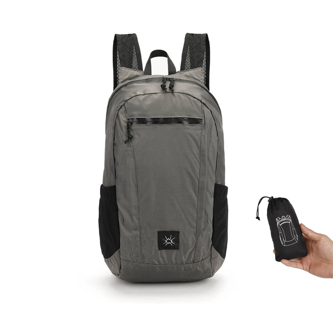 新款超轻收纳双肩包旅游背包户外超轻背包男女旅行收纳软包皮肤包