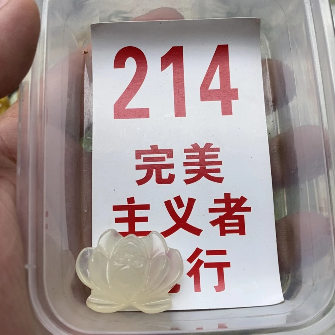 蛇纹石玉挂坠未镶嵌