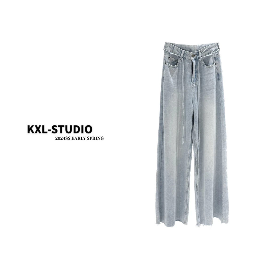 KXL-STUDIO【KELE专属】云朵亲肤牛仔裤9156
