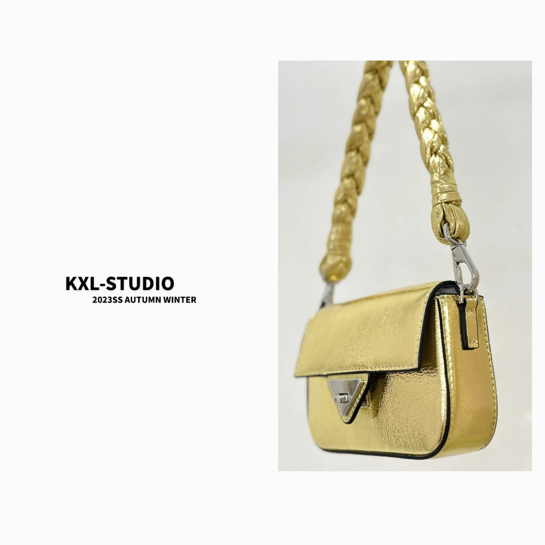 KXL-STUDIO限量流金岁月腋下包3952