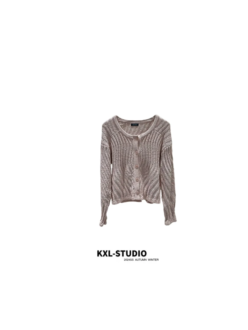 KXL-STUDIO“慵懒周末”暖暖针织毛衣80617
