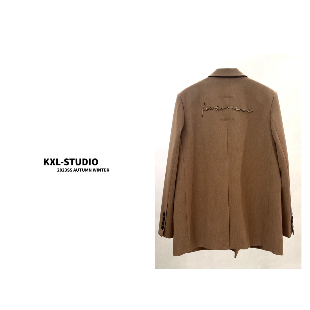 KXL 设计师轻奢风西服5105