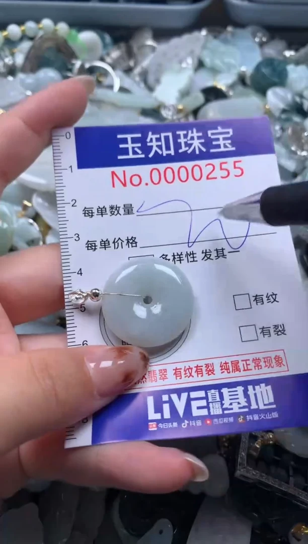 【闪购商品】翡翠吊坠(赠链)未镶嵌255