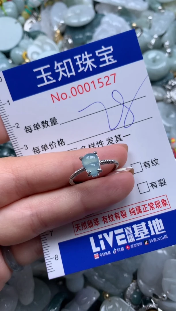 【闪购商品】翡翠颈饰未镶嵌1527配绳子