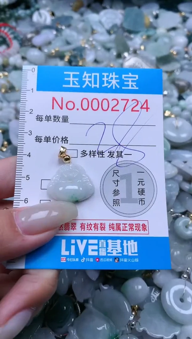 【闪购商品】翡翠颈饰未镶嵌2724亲