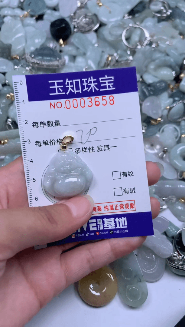 【闪购商品】翡翠颈饰未镶嵌去3658