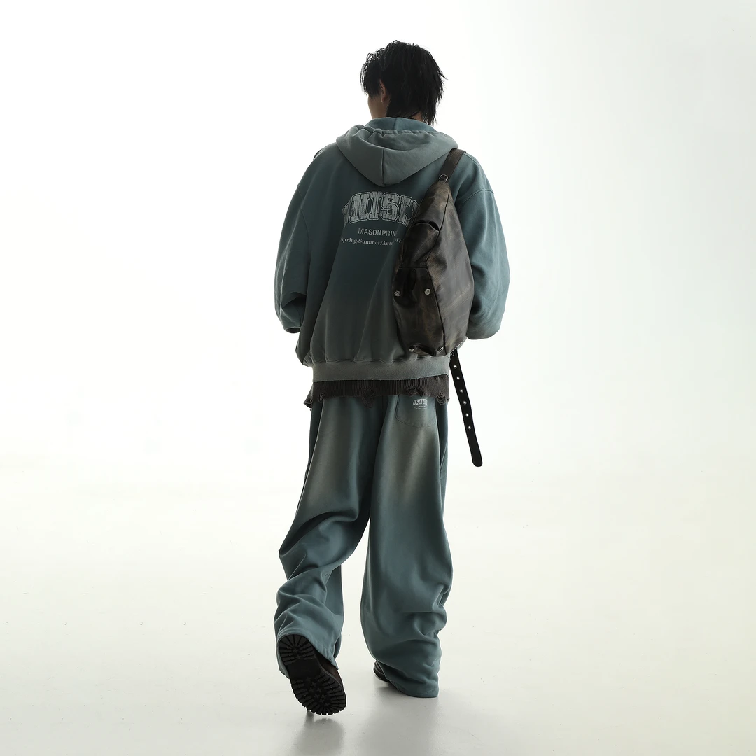 MASONPRINCE Get了松弛感法则！名副其实的懒人套装舒服小抓绒卫衣