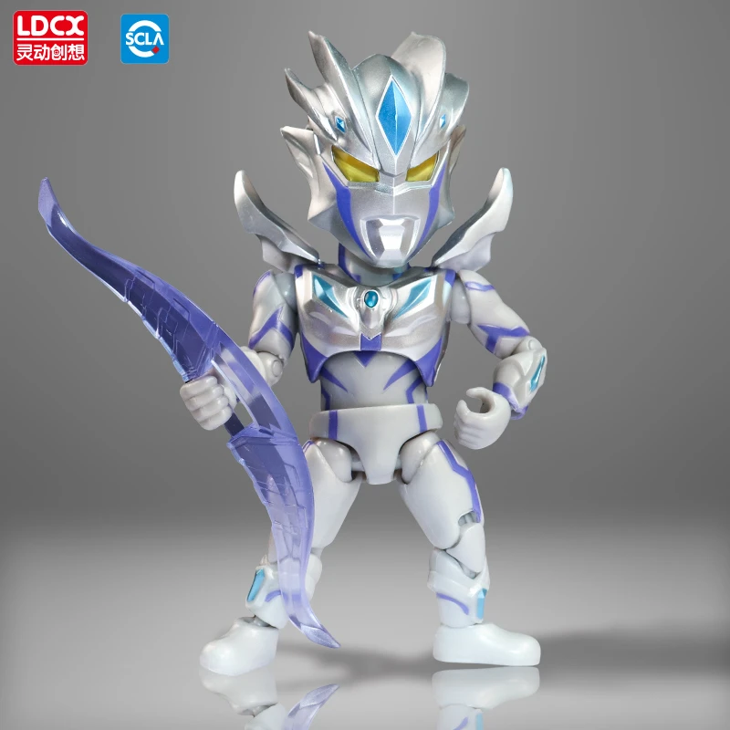 奥特曼玩具人偶Q版英雄传手办关节可动儿童迪迦赛罗贝利亚新款