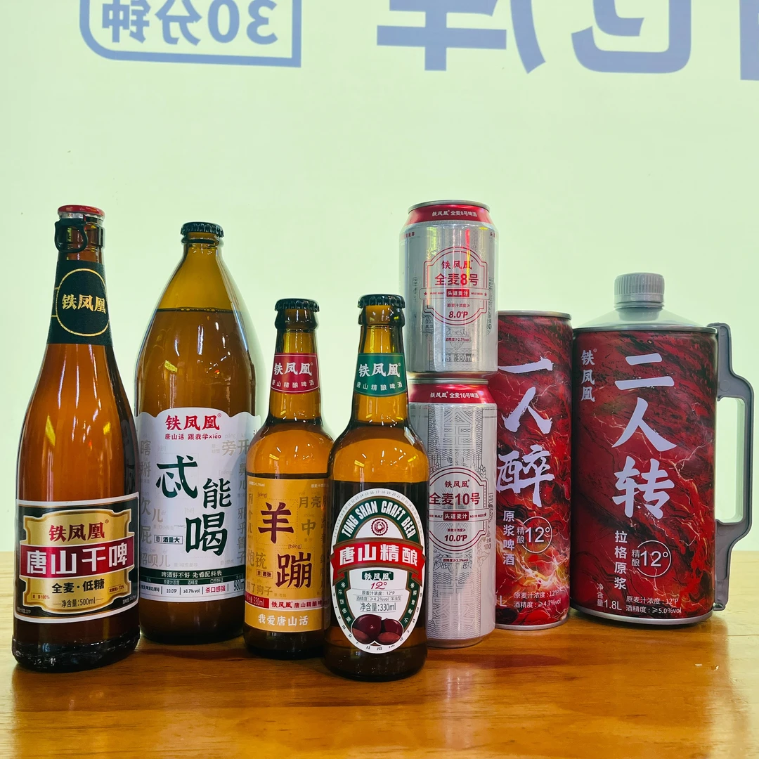 铁凤凰全家福精酿啤酒（8种啤酒）套餐