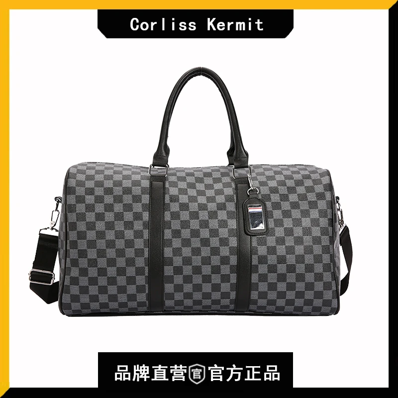 2025新款大容量手提行李包时尚商务出差旅行袋男士女同款收纳包1