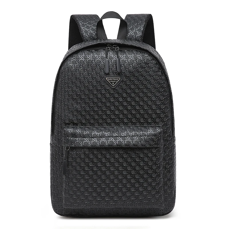 双肩包休闲商务背包潮流大容量学生书包电脑包男女通勤出行百搭