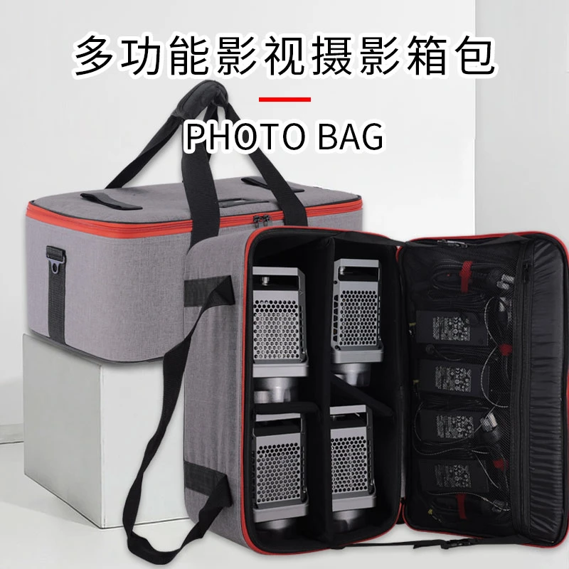 摄影箱包加厚牛津布户外单肩手提收纳箱爱图仕/南光影视灯通用