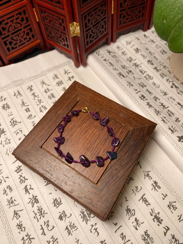 苏纪石舒俱来碎碎平安石手链 多样性发一/S735 【特惠专享】