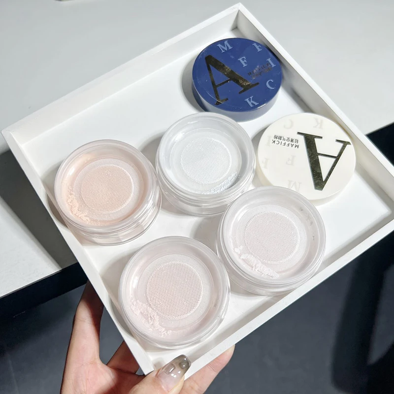 MAFFICK轻薄空气散粉控油防水防汗自然遮瑕不脱妆女干皮油皮蜜粉