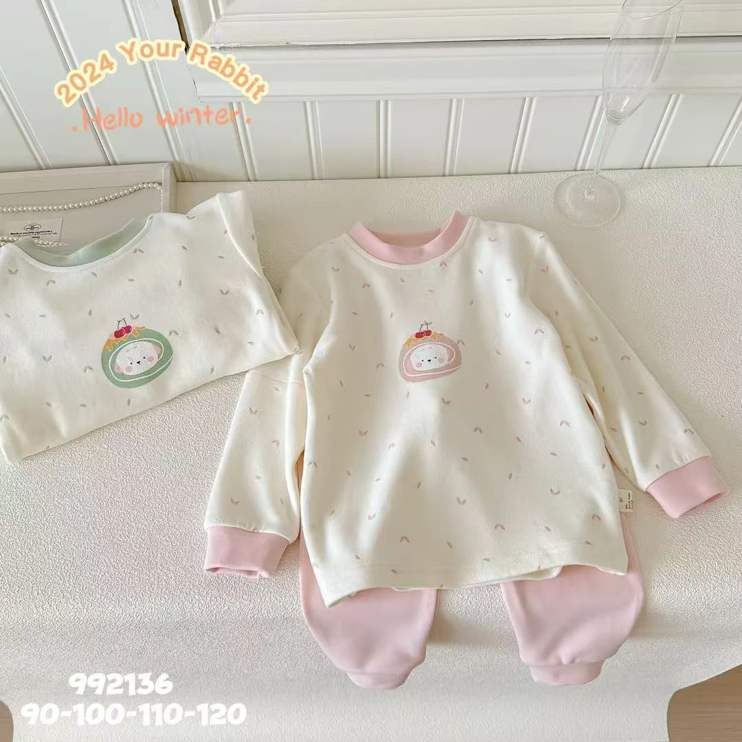 玥儿兔双层保暖套自发热