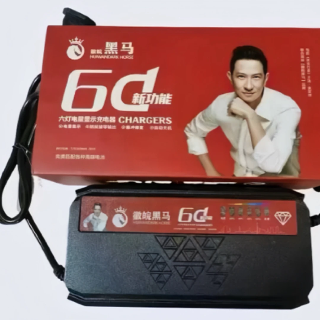 黑马电动车充电器60V20A雅迪爱玛小刀台铃绿源电动通用充电器