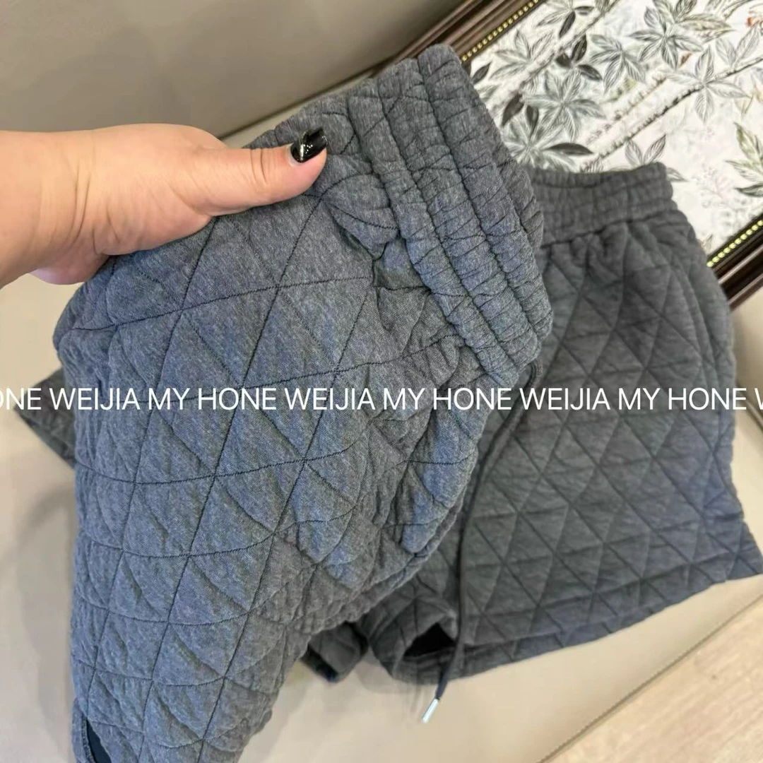 【WJ】秋冬款  玉  8910  灰色短裤  （3-6）