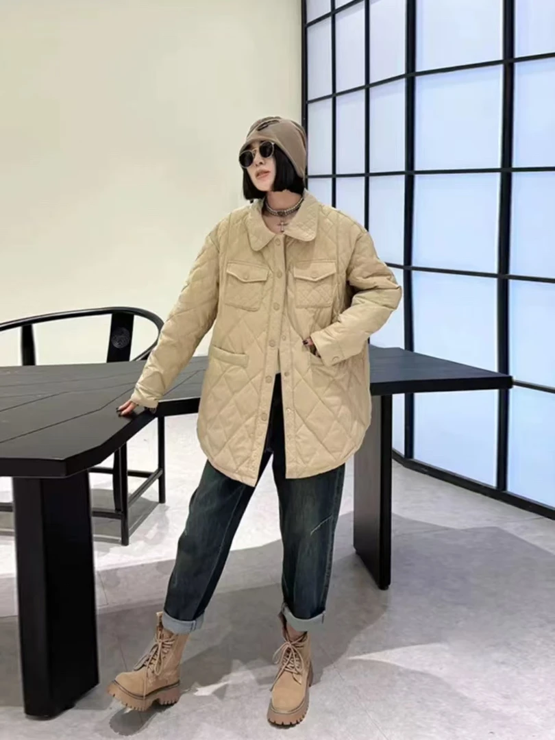 【WJ】秋款 玲 920 三色时尚百搭棉服（3-6）