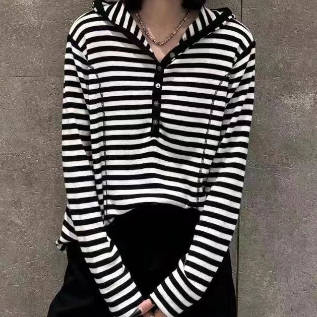 【WJ】秋款 玲  607   五色带帽针织上衣（3-5）