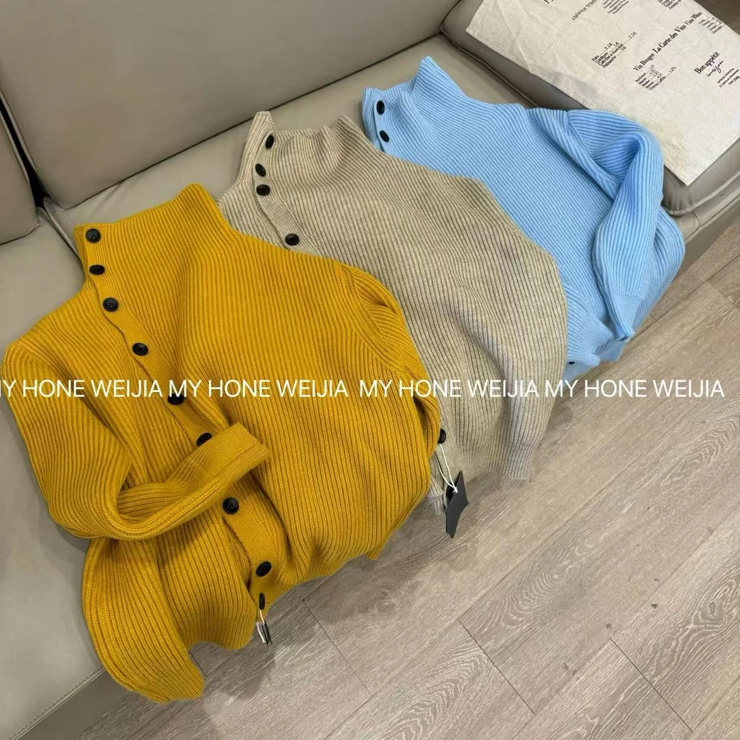 【WJ】秋冬款 玲  5705  三色针织上衣（均码）