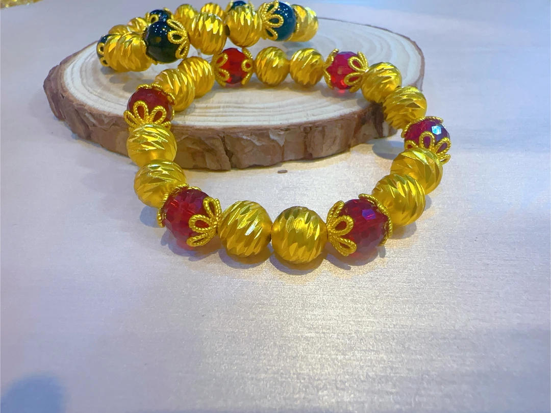 铜合金手链 NIPAL 水晶球手链时尚气质潮流复古精美经典父亲节