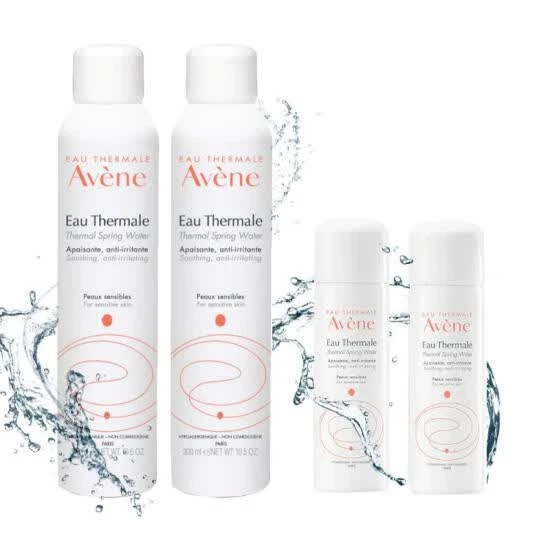 雅漾(Avene) 法国进口  舒泉调理喷雾四件套(300ml*2+ 50ml*2)