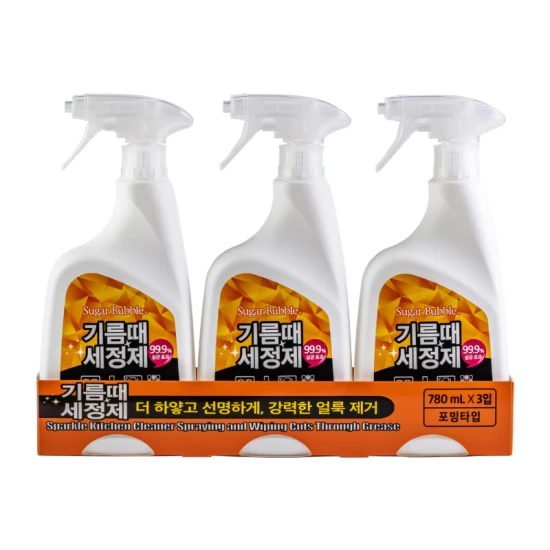 Sugar Bubble 韩国进口 厨房油污清洁喷雾 780ml*3