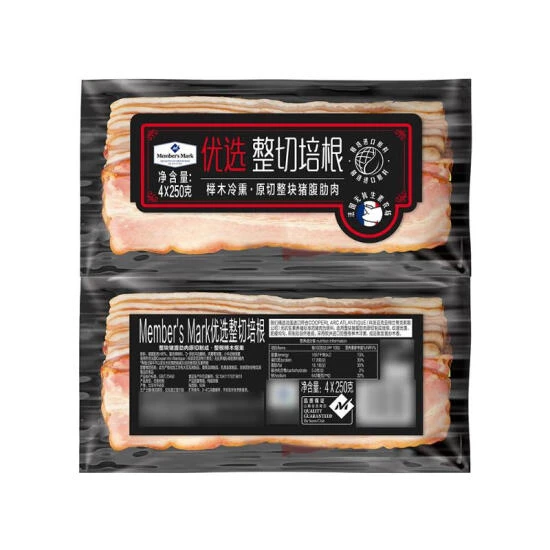 优选整切培根 4X250克