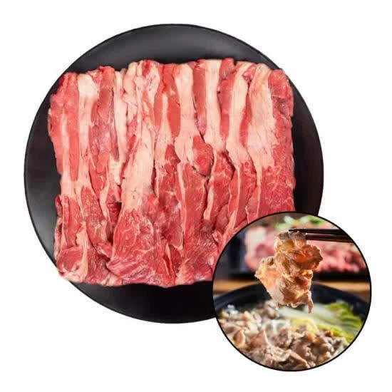 美国谷饲精选级上脑薄片 0.9kg/份火锅食材
