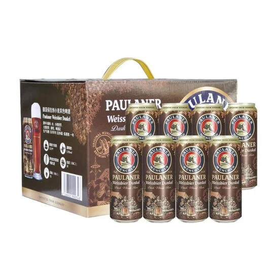 保拉纳 德国进口 小麦浓色啤酒 500ml*12啤酒同城送