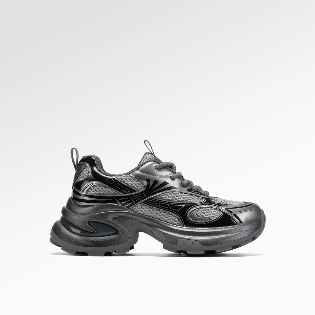 2024时尚百搭老爹鞋厚底增高潮流休闲鞋女鞋8618